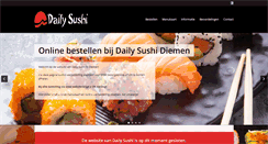 Desktop Screenshot of dailysushi.nl